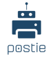 Postie Vertical Blue